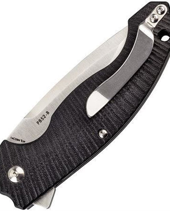 Ruike P852B Safety Lock Blade Knife with Stainless Steel Handle
