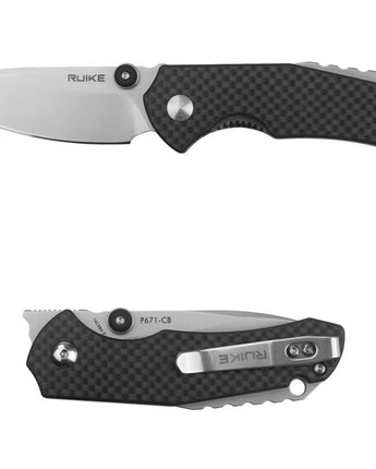 Ruike P671 Carbon Fiber Front-Flipper Knife