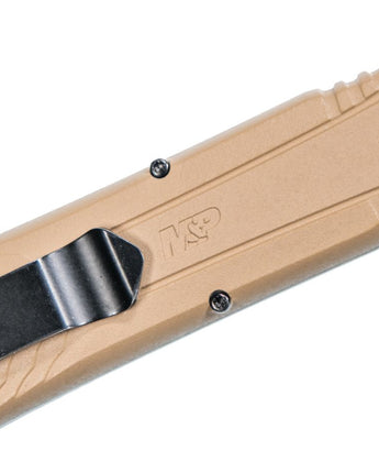 Smith & Wesson M&P OTF Spring Assisted Knife - Tan 3.5"