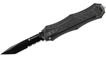 Smith & Wesson M&P OTF Assist Finger Actuator Knife - Black 3.2"